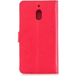 Mobigear Wallet Housse Nokia 2.1 Etui Porte-Monnaie - Rouge