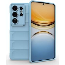 Mobigear Bumpy Coque Samsung Galaxy S26 Ultra Coque arrière en TPU Souple - Bleu