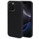 Mobiparts Coque iPhone 16 Pro Max Coque arrière en Silicone - Noir
