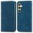 Mobigear Retro Slim Housse Samsung Galaxy S25 Plus Etui Porte-Monnaie - Bleu