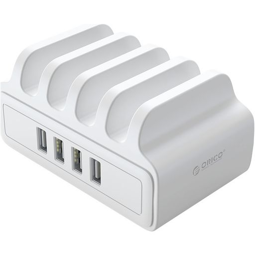 Orico Multi - 4 USB Station de recharge 40W 2.4A - Blanc