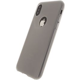 Mobilize Gelly Coque iPhone X Coque arrière en TPU Souple - Blanc