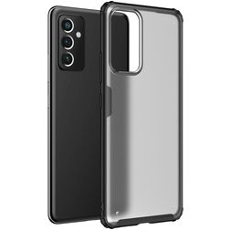 Mobigear Shockproof Coque Samsung Galaxy A82 5G Coque arrière Rigide Anti-Chocs - Noir