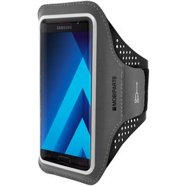 Mobiparts Comfort Fit Brassard Téléphone Samsung Galaxy A5 (2017) Brassard Coque de Sport en Neoprène - Noir