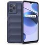 Mobigear Bumpy Coque Realme C35 Coque arrière en TPU Souple - Dark Blue