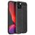 Mobigear Luxury Coque iPhone 12 Coque arrière en TPU Souple - Noir