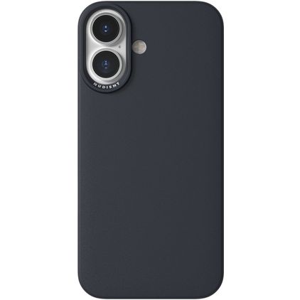 Nudient Thin Precise Coque iPhone 16 MagSafe Coque arrière Rigide - Midwinter Blue