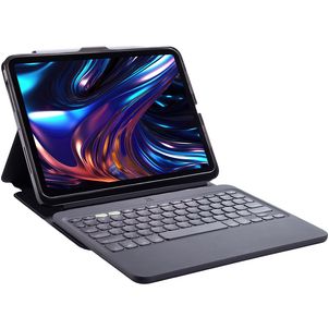ZAGG Pro Keys 2 Coque iPad Pro 11 Pouces (2024) Etui Clavier Bluetooth QWERTY + Porte-crayon - Noir