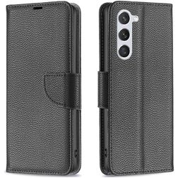 Mobigear Excellent Samsung Galaxy S23 Étui Portefeuille - Noir