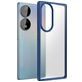 Mobigear Shockproof Coque HONOR 70 Coque arrière Rigide Anti-Chocs - Dark Blue