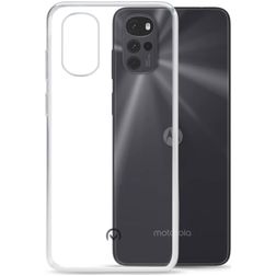 Mobilize Gelly Coque Transparente Motorola Moto G22 Coque arrière en TPU Souple - Transparent