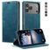 Caseme 013 Housse iPhone 17 Pro Max Etui Porte-Monnaie - Bleu