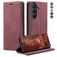 CaseMe 013 Housse Samsung Galaxy S26 Plus Etui Porte-Monnaie - Rouge