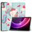 Mobigear Tri-Fold Coque Lenovo Tab P11 Gen 2 Etui - Licorne