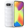 Mobigear Bumpy Coque Google Pixel 10a Coque arrière en TPU Souple - Blanc