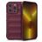 Mobigear Bumpy Coque iPhone 14 Pro Coque arrière en TPU Souple - Bordeaux