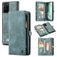 CaseMe 008 Samsung Galaxy Note 20 Coque Étui 2en1 avec coque amovible Portefeuille - Bleu