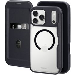 Mobiparts Shield Line Housse iPhone 17 Pro Max MagSafe Etui - Noir