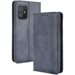 Mobigear Sensation Housse ASUS Zenfone 8 Etui Porte-Monnaie - Bleu