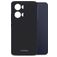 Mobilize Rubber Gelly Coque OPPO Reno 13 Coque arrière en TPU Souple - Noir