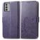 Mobigear Clover Housse Nokia G42 Etui Porte-Monnaie - Violet
