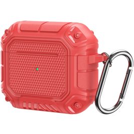 Mobigear Armor Coque Apple AirPods 3 Coque en Silicone Souple - Rouge