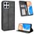 Mobigear Sensation Housse HONOR X8 Etui Porte-Monnaie - Noir