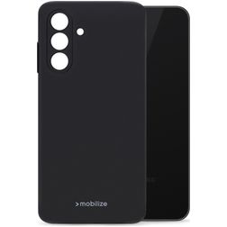Mobilize Rubber Gelly Coque Samsung Galaxy A26 Coque arrière en TPU Souple - Noir