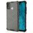Mobigear Honeycomb Coque HONOR 9X Lite Coque arrière Rigide Anti-Chocs - Gris