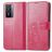 Mobigear Clover Vivo Y76 Étui Portefeuille - Magenta