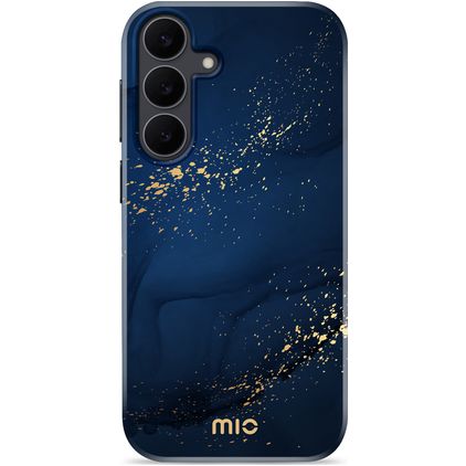 MIO Samsung Galaxy S25 FE MagSafe Plastique rigide Coque arrière - Midnight Sparkle