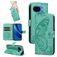 Mobigear Butterfly Housse Google Pixel 10a Etui Porte-Monnaie - Vert