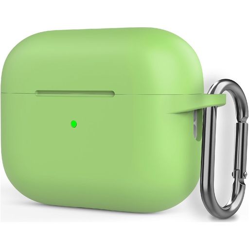 Mobigear Classic Coque Apple AirPods Pro 2 Coque en Silicone Souple - Vert