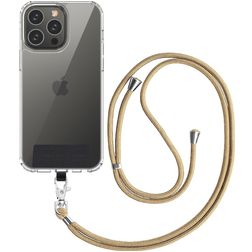 Mobigear Lanyard - Cordon de téléphone universel ajustable en Nylon - Or