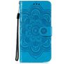 Mobigear Mandala Housse Huawei P40 Pro Etui Porte-Monnaie - Bleu