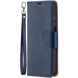 Mobigear Excellent Housse Samsung Galaxy A12 Etui Porte-Monnaie - Bleu