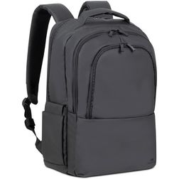 Rivacase Tegel Coated Sac à dos Ordinateur portable Sacoche ordinateur - Noir