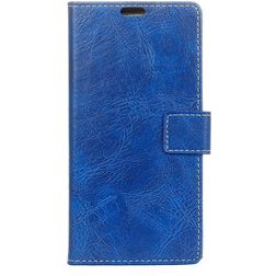 Mobigear Basic Housse Huawei P30 Lite Etui Porte-Monnaie - Bleu