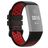 Mobigear Sport Plus Buckle Bracelet Silicone Fitbit Charge 3 Fermeture boucle ardillon - Noir / Rouge