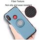 Mobigear Armor Ring Coque Xiaomi Mi A2 Lite Coque arrière Rigide Anti-Chocs avec Anneau-Support - Rose doré