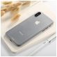 Mobigear Ultra Slim Coque Transparente iPhone XS Coque arrière Rigide Extra-fin - Transparent