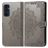 Mobigear Mandala Housse Samsung Galaxy A16 Etui Porte-Monnaie - Gris