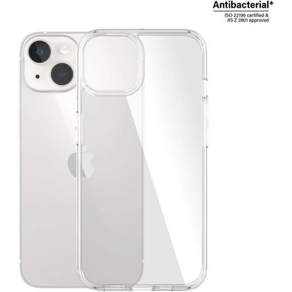 PanzerGlass Clear Coque Transparente iPhone 14 Coque arrière Rigide Anti-Chocs - Transparent