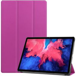 Mobigear Tri-Fold Coque Lenovo Tab P11 Gen 1 Etui - Violet