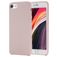 Mobigear Rubber Touch Coque iPhone SE (2022) Coque arrière en Silicone - Rose