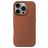 Decoded Coque iPhone 16 Pro MagSafe Coque arrière en Cuir Véritable - Tan