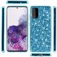 Mobigear Shockproof Glitter Powder TPU Case Rose Gold Samsung Galaxy S20