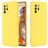 Mobigear Rubber Touch Coque POCO X3 GT Coque arrière en Silicone - Jaune