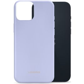 Mobilize Rubber Gelly Coque iPhone 14 Plus Coque arrière en TPU Souple - Pastel Purple