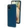 Mobiparts Coque Samsung Galaxy A12 Coque arrière en Silicone - Blueberry Blue